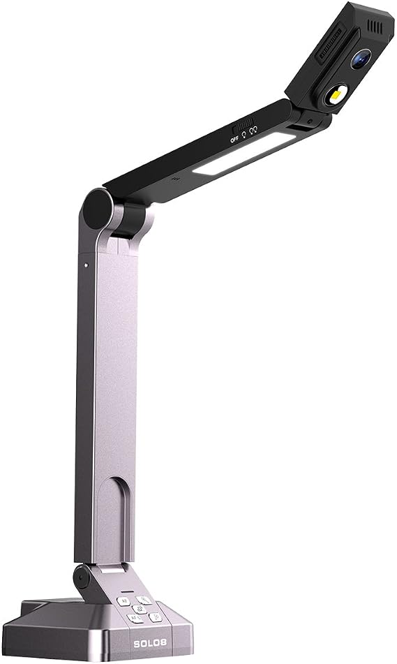 Used Hovercam Solo 8 Document Camera 8.0 MegaPixel Resolution, 30 Frames/Sec Speed Over USB @ 1080p