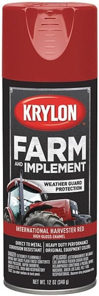 Krylon INTERNATIONAL HARVESTER RED (IH RED) (1933), 12 Ounce (Pack of 1)