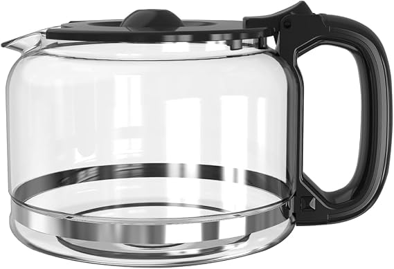Gevi 10-Cup Replacement Glass Carafe for DCMB0-BK0A1 Coffee Maker