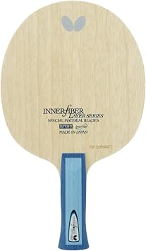 Butterfly Innerforce Layer ALC Table Tennis Blade - ALC Carbon Fiber Blade - Innerfiber Layer Series - Professional Table Tennis Blade - an, FL, and ST Handle Styles - Made in Japan