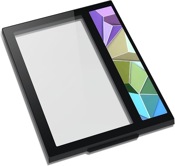 Vetroo Black Tempered Glass Front Panel Only for AL700 ATX PC Case