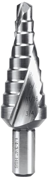 RUKO 101703 Step Drill, HSS, Size 3