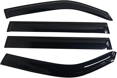 Compatible for Toyota Land Cruiser 300 LC300 Fj300 2021 2022 2023 2024 2025 Window Visors Rain Sun Guard Vent Wind Deflector Weathershield