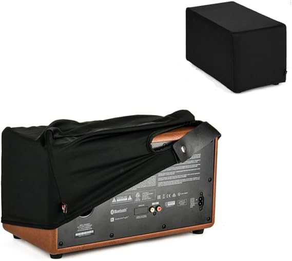 Coyktonty Dust Cover Protective Case for Marshall Stanmore II/III Portable Party Speaker, Stretch Speaker Cover Dust Case with Elastic Band Speaker Slip Sleeve,Speaker Accessories