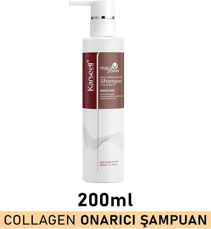 Karseell Argan Yağı Hasarlı Saçlar Için Derinlemesine Onarıcı Şampuan 200 Ml