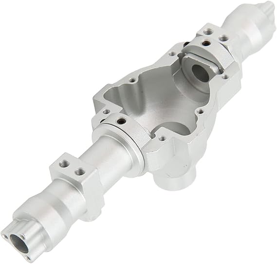 RC Car Axle Housing, Aluminum Alloy Upgrade for Off-Road Crawling, Front Rear Axle Housing Reinforced Design for RC Enthusiasts