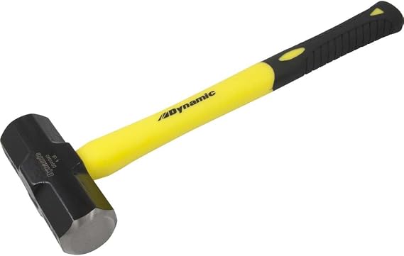 Dynamic Tools D041040 Sledge Hammer with Fiberglass Handle, 4 lb