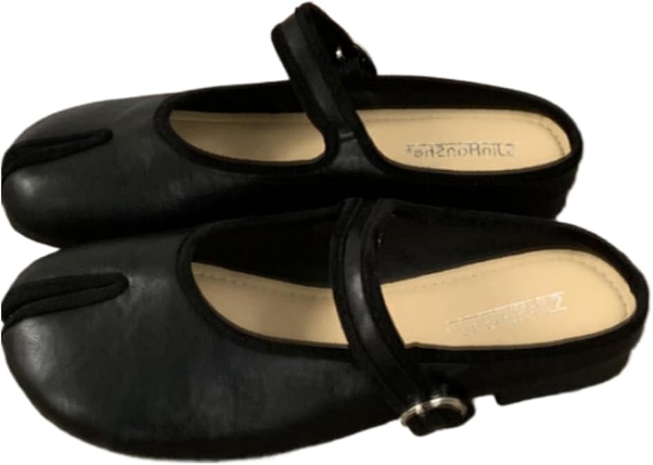 Tabi Shoes Flats Slides Mary Jane Split Toe Ballet Sandals Non Slip Breathable Cute Kawaii Fashion Trendy Elegant Casual Comfy Comfortable Office Business Spring Summer Beach Indoors Outdoors Gifts
