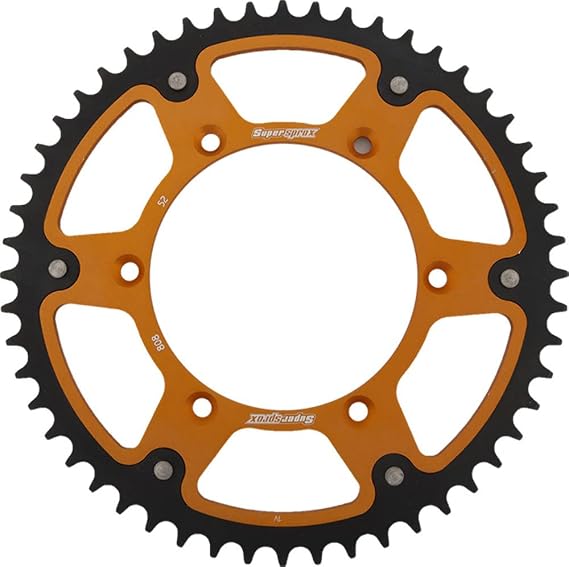 Supersprox Stealth Rear Sprocket 520 Gold 52 Teeth