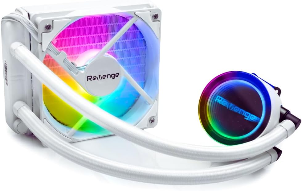 Nitro Cold 100 Intel ve AMD Destekli RGB Fanlı Infinite Panel 120mm Sıvı Soğutma Sistemi-Kılavuzlu (Beyaz)