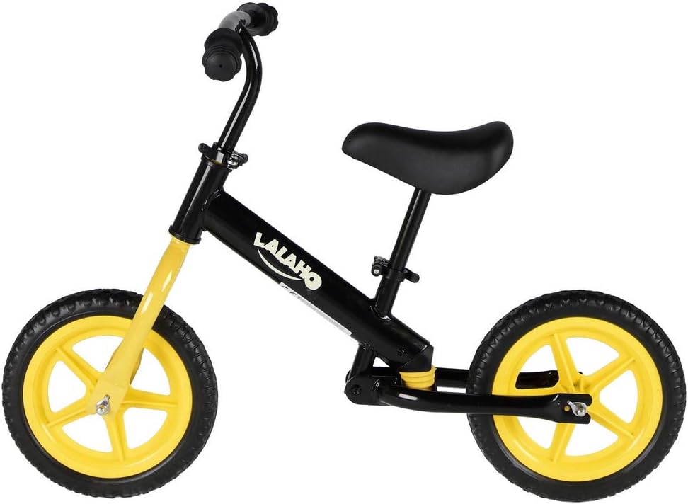 Balance Bike Toddler Training Bike for 2, 3, 4, 5 Year Old Kids, Strider Balance Bike Toddler Push Bike No Pedal Bicycle with Height Adjustable Seat for Baby Children