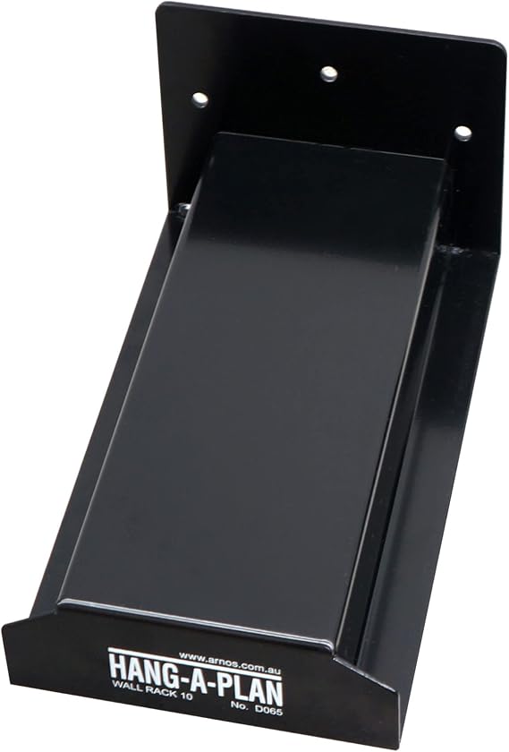 Arnos Hang-A-Plan Universal Wall Rack for 10 Hang-A-Plan Binders A2-A1-A0