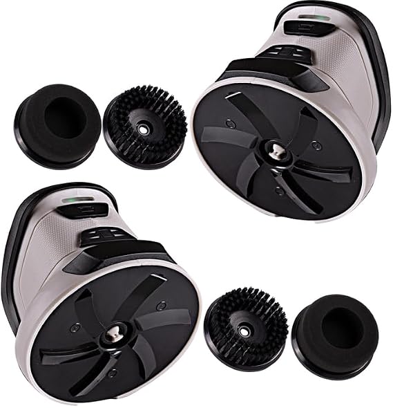 ZONETECH Electric Ice Scraper for Car Windshield, Electric Snow Scraper for Window, Ice Removal Tools Rechargeable with USB Cable, Cleaning Brush (3 in 1 Electric Ice Scraper Upgraded, 2 Pack)