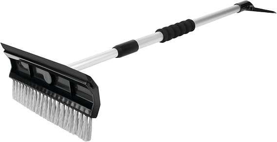 Performance Tool W1465 3-in-1 Telescoping Snow Brush and Ice Scraper