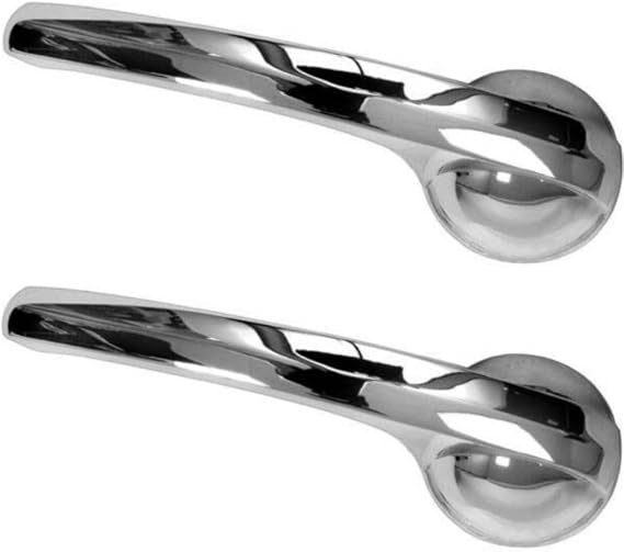 Car Door Handle Left Right 2 Pieces Chrome for Chevy Truck 3100 1947-1955 & 3200/3400/3500 1955-1958 & 3600/3800 1947-1958 & 3700 1948-1958 & 3900 1948-1954 & Base 1947-1958 1960