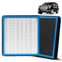 CF11809 Cabin Air Filter Compatible with Chevy Silverado Tahoe Suburban GMC Sierra Yukon Replaces #22808781/23281440 Car AC Cabon Air Filters