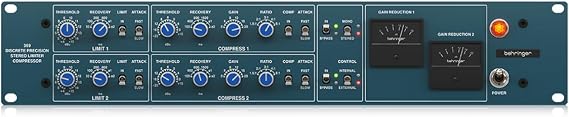 Behringer 369 2-channel Rackmounted Stereo Compressor