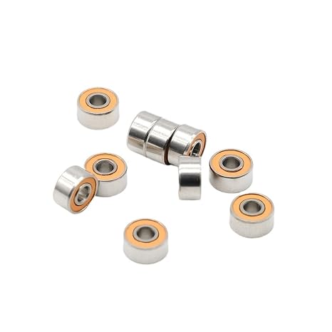 1Pcs S693RS CB 3x8x4 mm ABEC7 Stainless Steel Hybrid Ceramic Bearings Fishing Reel Bearings Without Grease Fast Turning