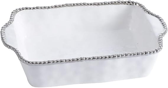 Pampa Bay Salerno Titanium Rectangular Baking Dish, 11 x 9 x 3 in