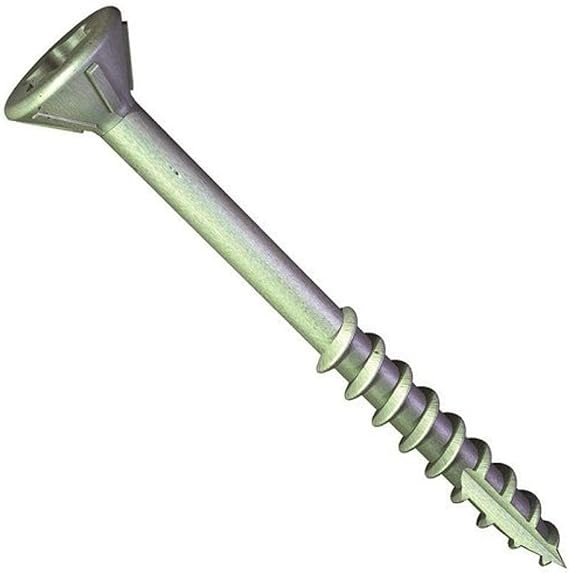 GRABBER CONST XG10400G Deck Screw, Gray