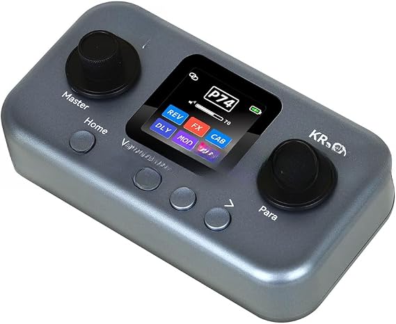Electric Guitar Effects Pedal, 7-in-1 Multi-Effect with EQ and Noise Reduction, Compact ABS Design for Musicians and Performers