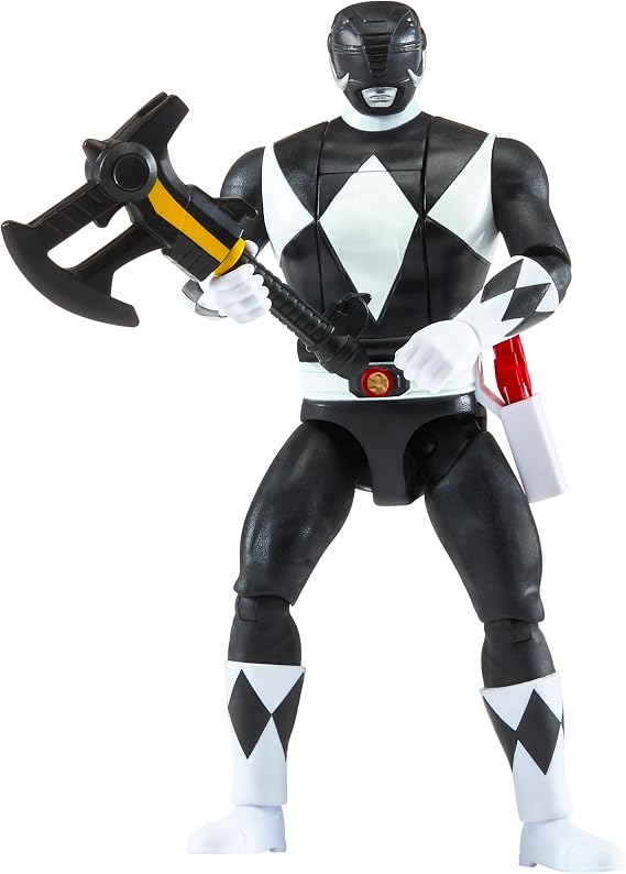 Power Rangers Mighty Morphin Re-Ignition - Auto-Morphin Black Ranger (Season 2) Action Figure by Playmates Toys