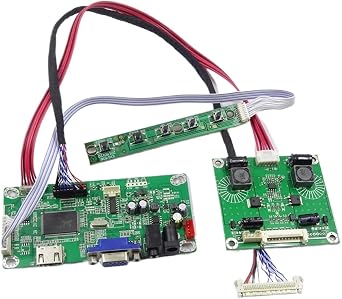 HDMI+VGA Controller Board Kit For 2560X1440 LM270WQ1(SD)(E3) LM270WQ1-SDE3 LCD Screen Driver Board(LM270WQ1-SDF1)