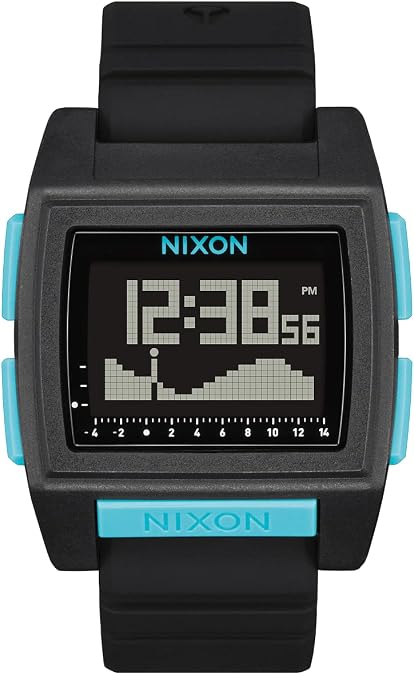 NIXON Base Tide Pro A1307-100m Water Resistant Men's Digital Watch