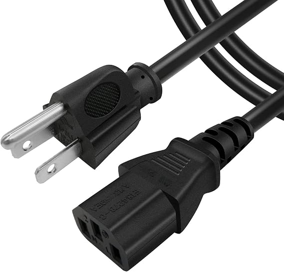 AC in Power Cord Outlet Socket Cable Plug Lead Compatible with  IEC 60320 NEMA5-15P to C13 PXT10115 PXT10120 PXT10125 PXT1011410 PXT101143 PXT101146 PXT101 PXT101L