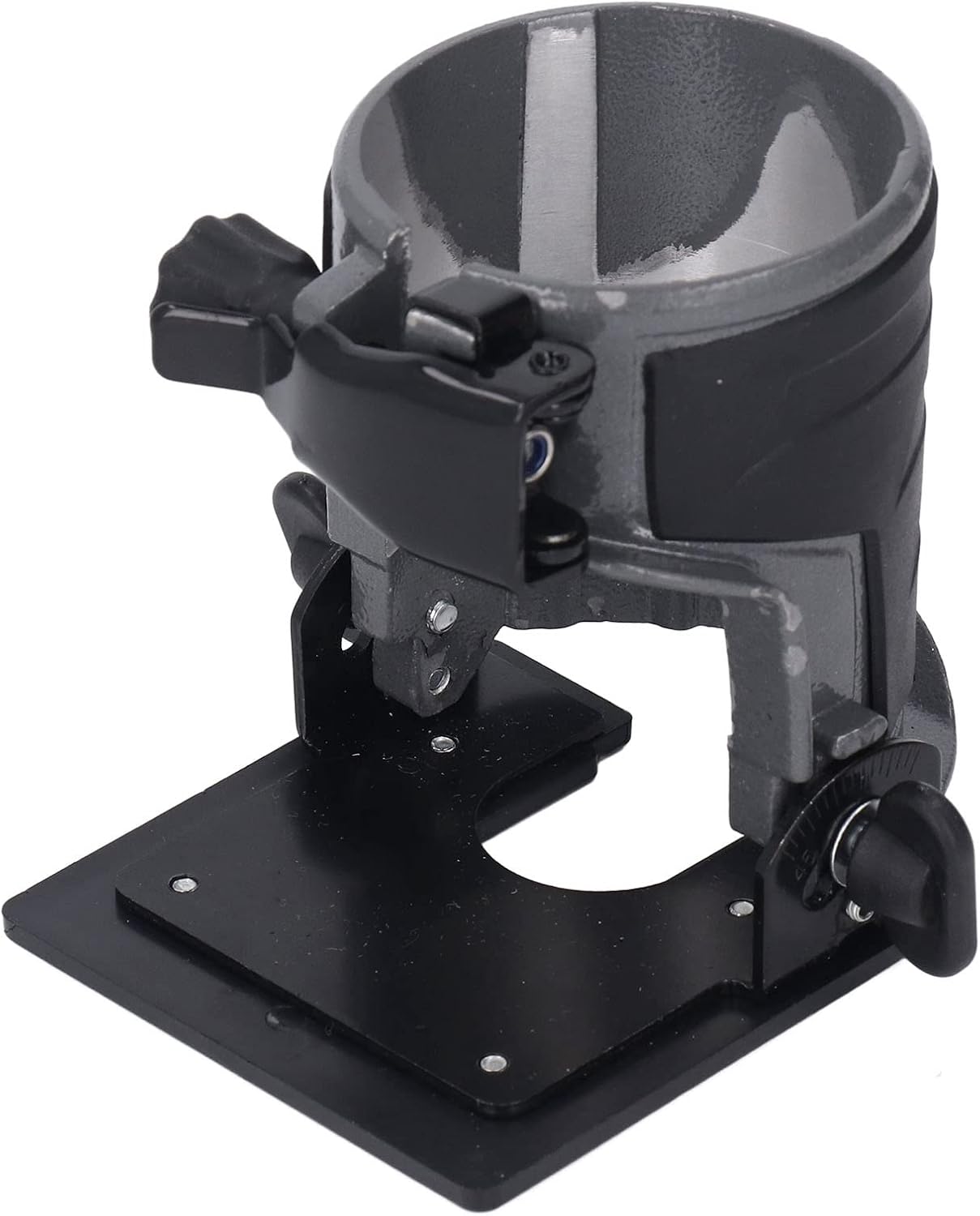 Woodworkin Trimmer Base, Trimmin Machine Fixed Base, Anle Router Aluminum Alloy Base for Wood Routin