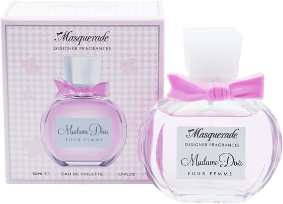 Masquerade Designer Fragrances Madame Diva Pour Femme - 50ml/1.7floz