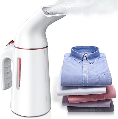 Steamer for Clothes,45s Heat Up Handheld Garment Steamer, plancha a vapor para ropa,Portable Travel Clothing Fabric Steamer,lothing Iron,800 Watts Portable Mini Travel Fabric Wrinkles Remover