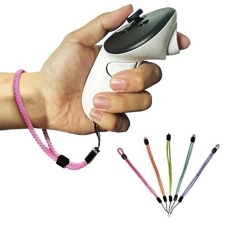 Improved Replacement Reflective Wrist Straps for Oculus Quest 3 Gen Controller, Sturdy Comfy Adjustable Hand Strap for Oculus