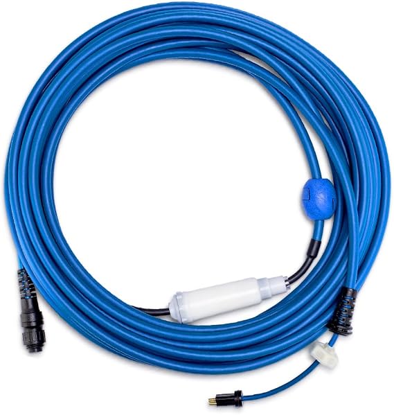Dolphin Genuine Replacement Part Durable 60 FT Blue Cable with Swivel for Tangle-Free Operation 9995862-DIY