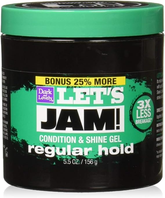Lets Jam Shine & Conditioning Gel 125gm Regular Hold Bonus