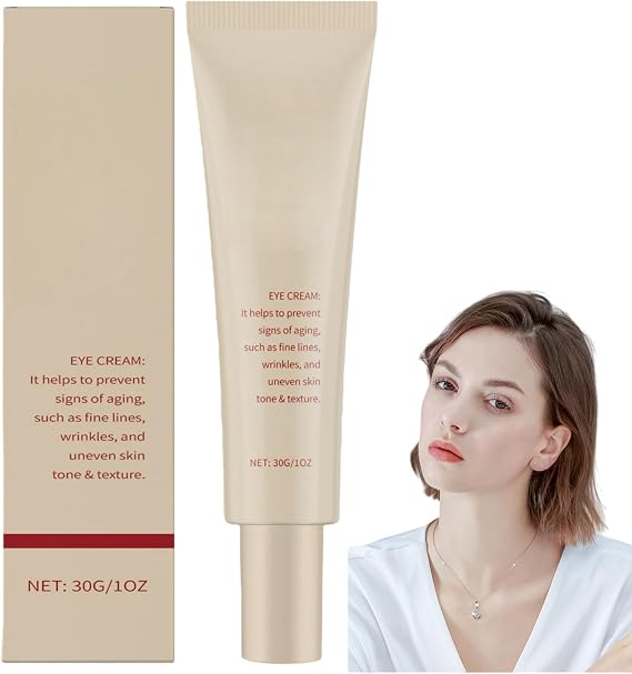 Eye Cream Anti Aging,Under Eye Cream for Dark Circles & Bags,Retinol Serum for Face,Retinal Cream,Hydrating Face Mask,Smooth Fine Lines,Lightweight & Refreshing,Suitable for All Skin Types,Natural