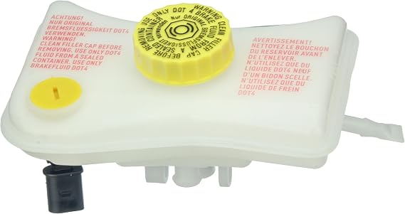 URO Parts 8E0611301G Brake Fluid Reservoir w/Sensor, Includes Sensor