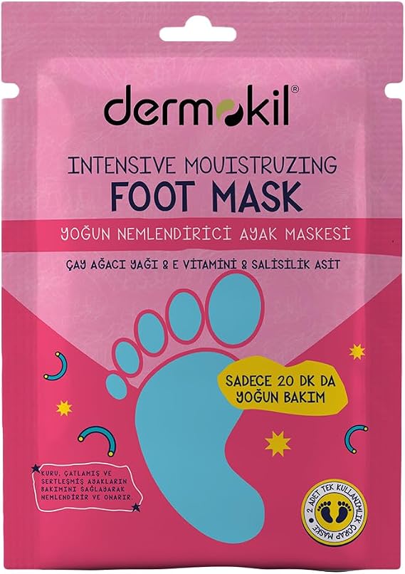 Dermokil Yoğun Nemlendirici Ayak Maskesi 30 ml