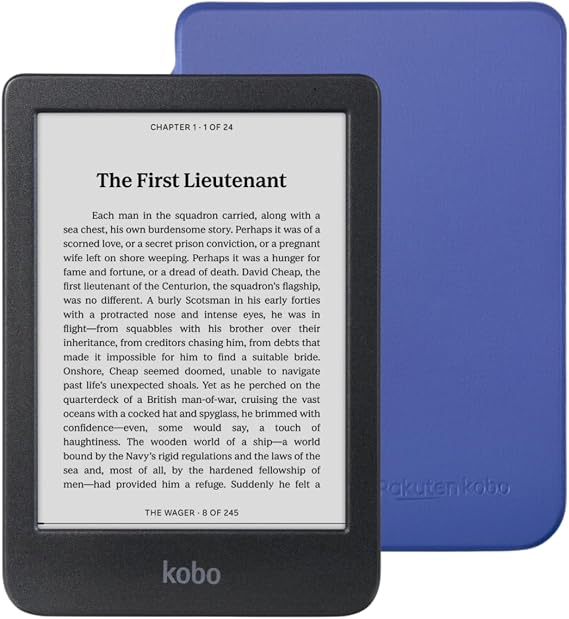 Kobo Clara BW eReader with Case Bundle