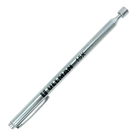 Ullman Pocket Size Telescoping Magnetic Pickup Tool With 2 lbs Of Pull Force And Chrome Handle - Perfect For Mechanics, Contractors, HVAC Technicians, And Trade Professionals