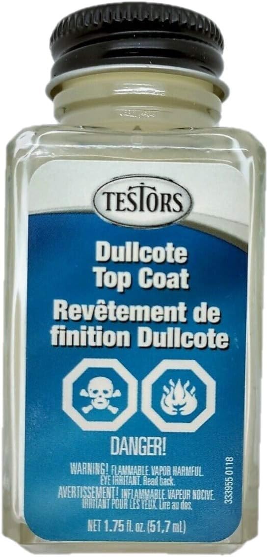 Testors Dullcote Lacquer 1.75oz-Clear Matte