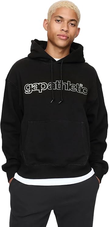 GAP Men's Logo Fleece Hoodie