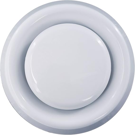 Vents 100mm White Round Ceiling Vent Cover