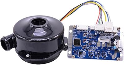 Air Blower, 9250-24V 1000LPM 6kPa 24000rpm Powerful Fan Low Noise 3-phase Brushless DC Centrifugal Electric Air Blower