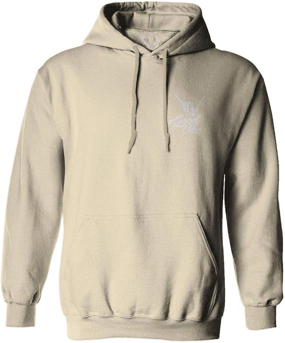 0012. Good Vibe Bones Hand Shaka Cool Vintage Hipster Graphic Sweatshirt Pullover Hoodie