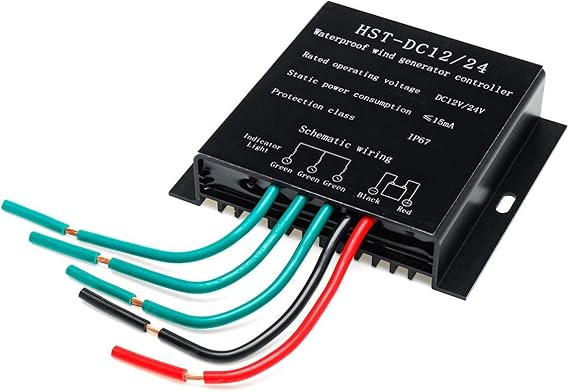 1200W-3000W Wind Solar Hybrid Controller, Wind Turbine Generator Controller Battery Charge Regulator,12V 24V 48V