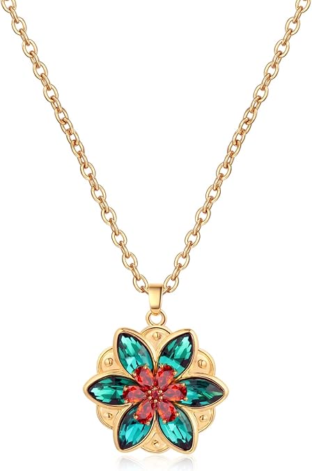 Gold Princess Necklace for Women Lost Princess Inspired Together In Paris Halloween Christmas Birthday Gift