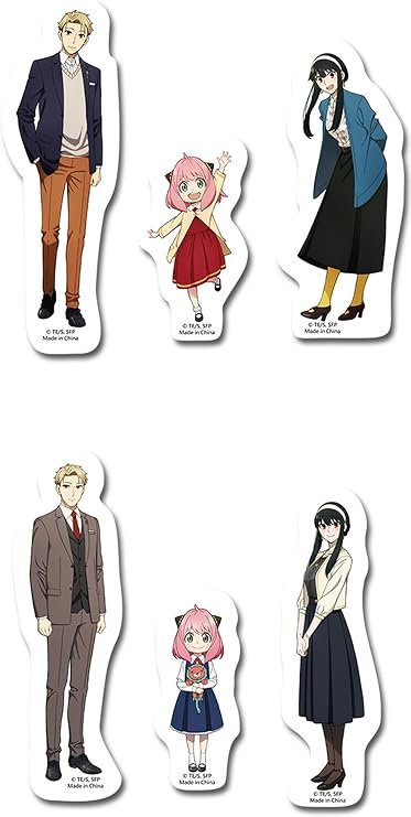 Spy X Family - Artwork Sticker Die-Cut Set