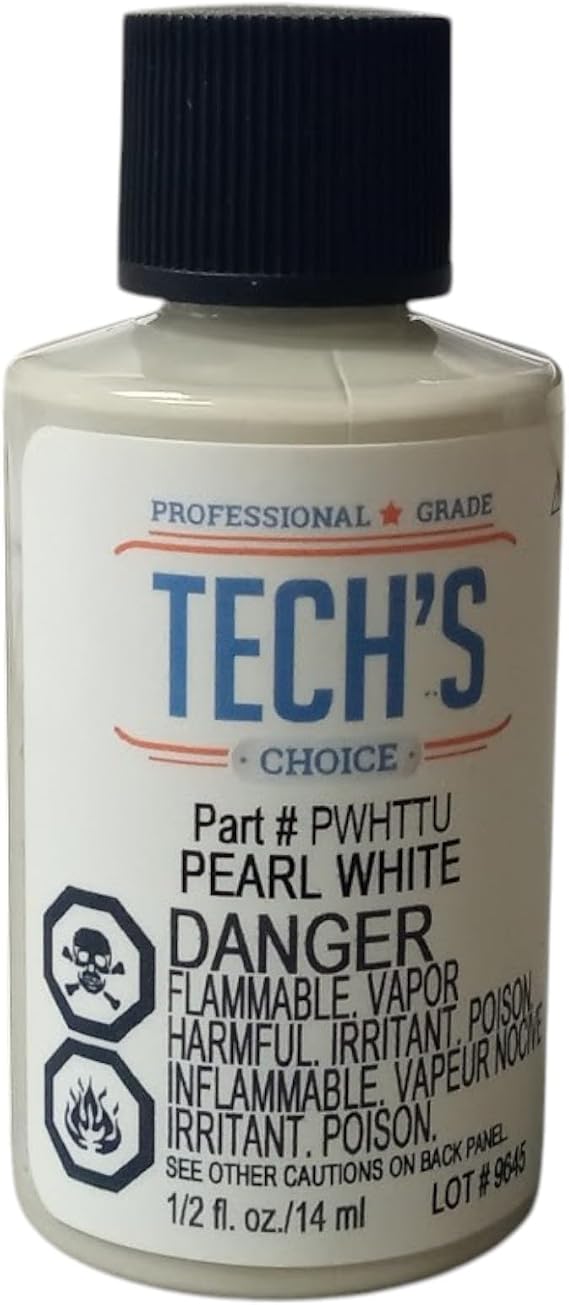 PWHTTU Pearl White Microwave Touchup Paint Professional Grade Techs Choice.