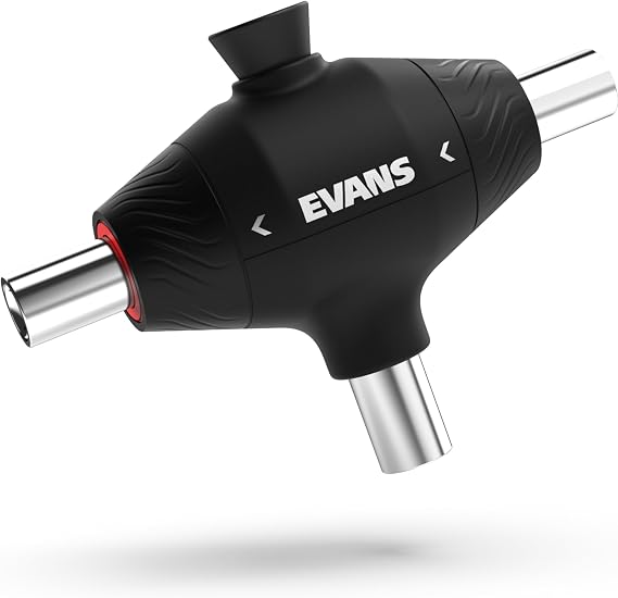 Evans Pull Cord Drum Key - Fully Mechanical Three Head Drum Key